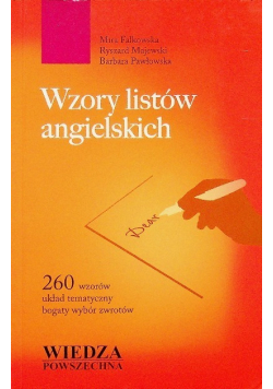 Wzory listów angielskich