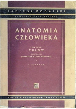 Anatomia człowieka Tom II 1949 r.