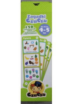 Zagadki CzuCzu dla dzieci 4-5 lat