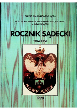 Rocznik sądecki Tom XXVI