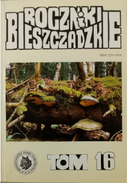 Roczniki Bieszczadzkie Tom 16