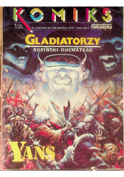 Komiks fantastyka  Nr 1/ 89 Gladiatorzy