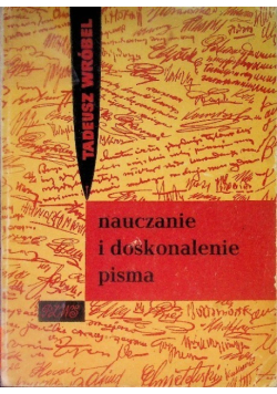 Nauczanie i doskonalenie pisma