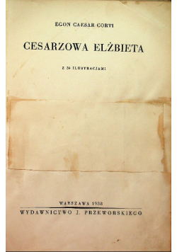 Cesarzowa Elżbieta 1938 r.