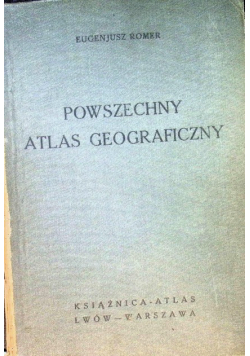 Powszechny atlas geograficzny 1938 r.