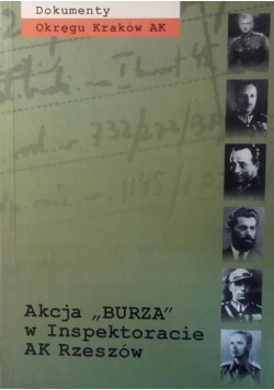 Akcja " BURZA" w inspektoracie  AK Rzeszów