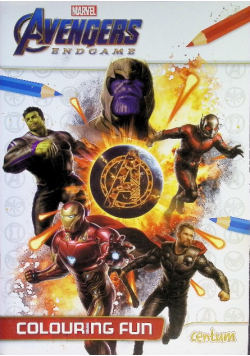 Avengers colouring fun book