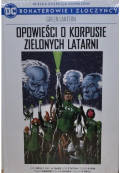 Wielka Kolekcja Komiksów Bohaterowie i Złoczyńcy opowieści o korpusie zielonych latarni Tom 51