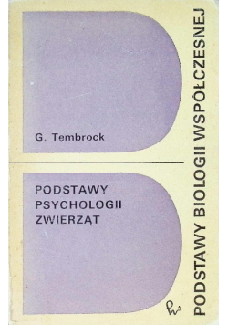 Podstawy psychologii zwierząt