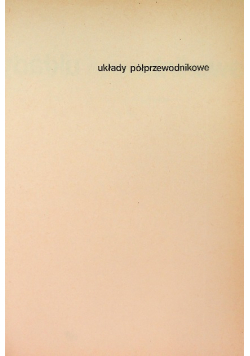 Układy półprzewodnikowe