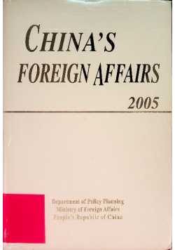China's Foreign Affairs