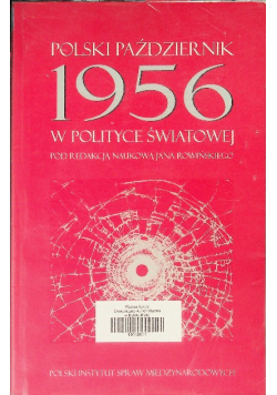 Polski październik 1956 w polityce światowej