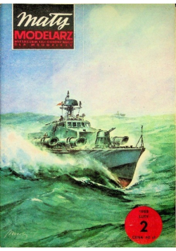 Mały modelarz Nr 2 / 85 Kuter torpedowy marynarki wojennej NRD typu Szerszeń