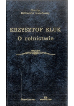 O rolnictwie
