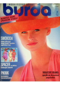 Burda Moda Piękno Relaks Nr.  7 / 91