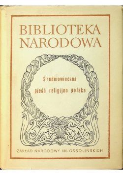 Średniowieczna pieśń religijna polska