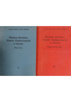 Historia literatury Stanów Zjednoczonych w zarysie  Tom 1 i 2