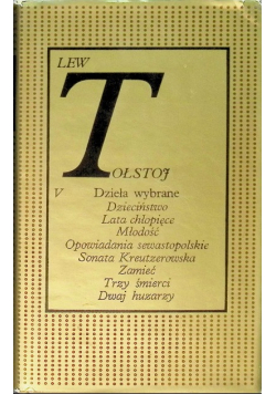 Tołstoj Dzieła wybrane Tom V