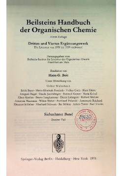 Beilsteins Handbuch der Organischen Chemie