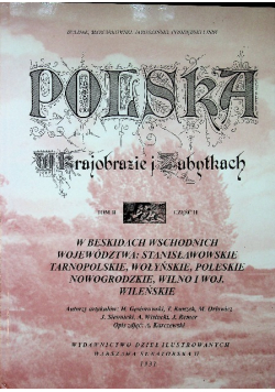 Polska w krajobrazie i zabytkach Tom 2 Część  1