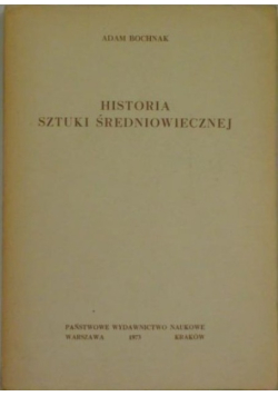 Historia sztuki średniowiecznej