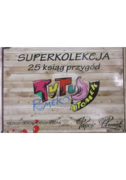 Tytus romek i atomek superkolekcja 25 ksiąg przygód