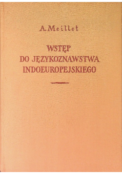 Wstęp do językoznawstwa indoeuropejskiego