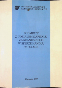 Podmioty z udziałem kapitału zagranicznego w sferze handlu w Polsce