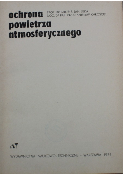 Ochrona powietrza atmosferycznego