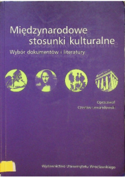 Międzynarodowe stosunki kulturalne