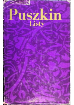 Puszkin Listy
