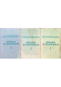 Wojna żydowska Tom I do III