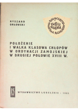 Orłowski położenie i walka klasowa