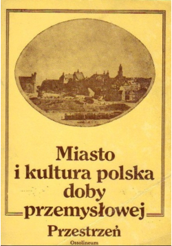Miasto i kultura polska doby przemysłowej Przestrzeń