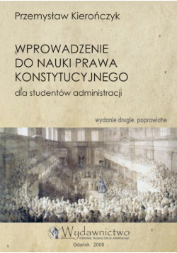 Wprowadzenie do nauki prawa konstytucyjnego