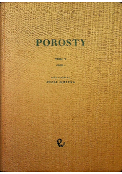 Porosty Tom V część I