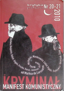 Krytyka polityczna Manifest komunistyczny Nr 20-21 / 10
