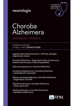 Choroba Alzheimera. Diagnoza i terapia