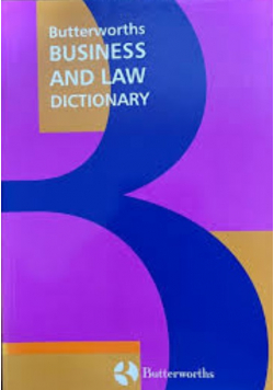 Butterworths Business and Law Dictionary