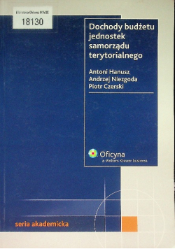 Dochody budżetu jednostek samorządu terytorialnego