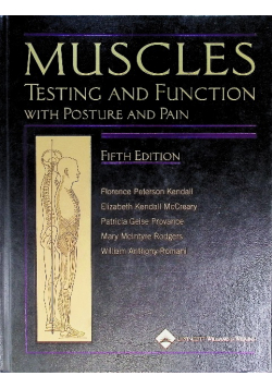 Muscles: Testing and Testing and Function with Posture and Pain