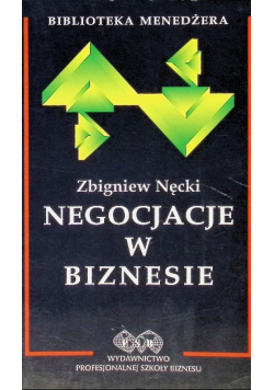 Negocjacje w biznesie