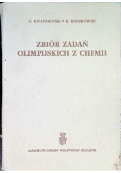 Zbiór zadań olimpijskich z chemii