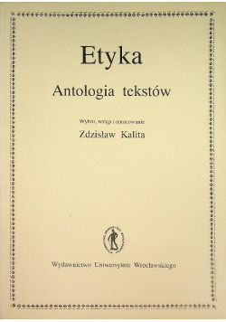 Etyka Antologia tekstów