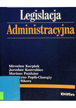 Legislacja administracyjna
