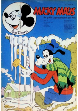 Micky maus Heft 4 / 74