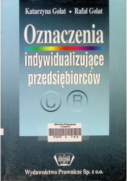 Oznaczenia indywidualizujące przedsiębiorców