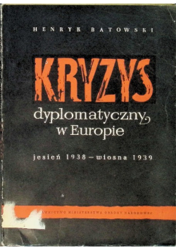 Kryzys dyplomatyczny w Europie