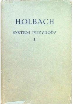 System przyrody Tom I