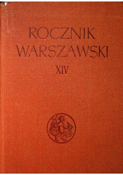 Rocznik Warszawski XIV